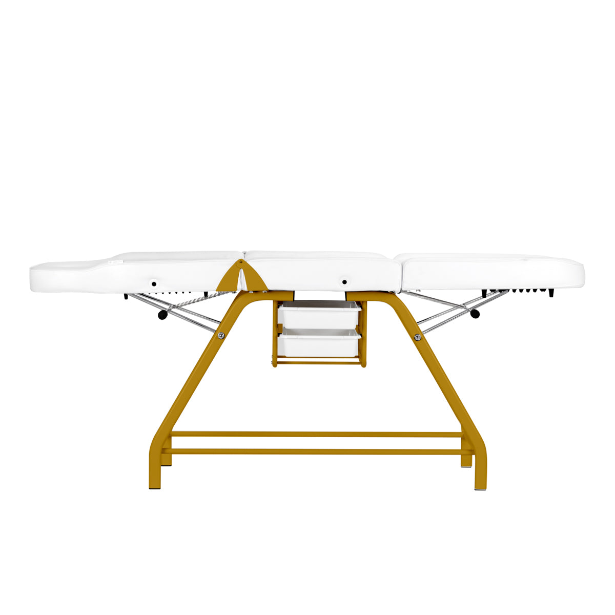 Cosmetic chair 557G with cuvettes white - BVShop