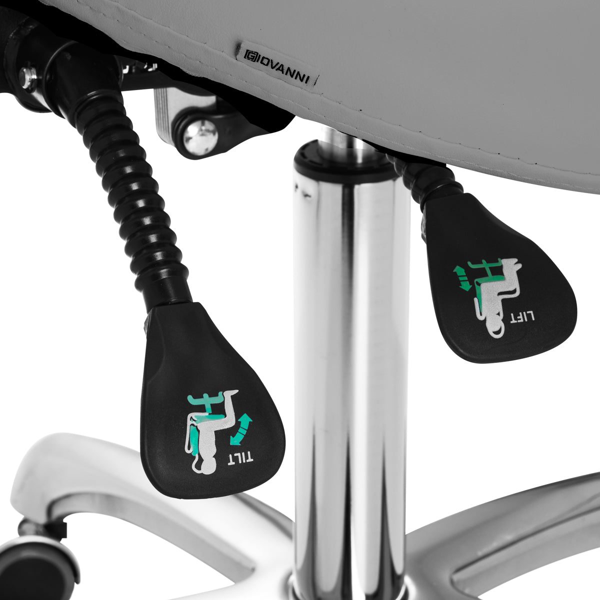 COSMETIC STOOL 1004 GIOVANNI GRAY - BVShop