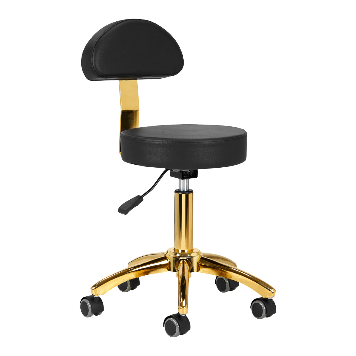 Cosmetic stool AM-304G Black - BVShop