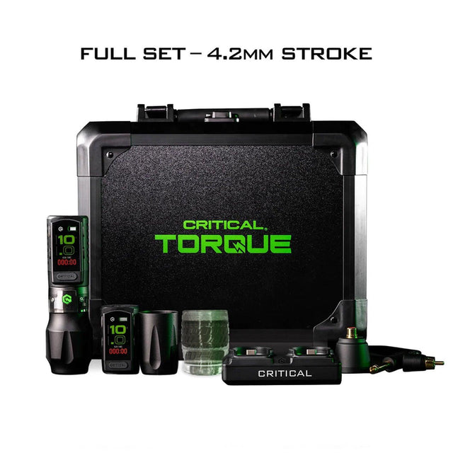 Critical Tattoo Torque Pen Full Set Stroke 4.2mm - BVShop