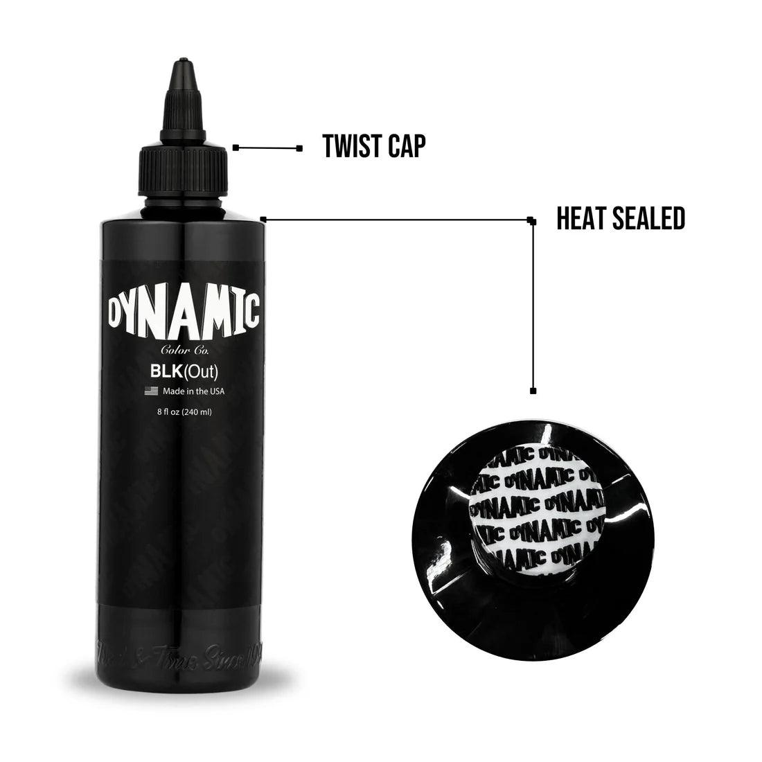 Dynamic BLKOUT Tattoo Pigment 240ml - BVShop