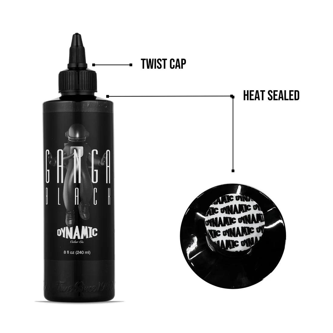 Dynamic Tattoo Ink Ganga Black 240ml - BVShop