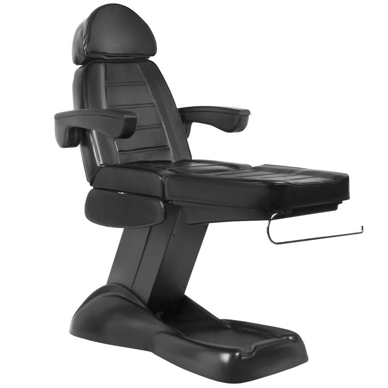 Electric cosmetic chair lux black - BVShop