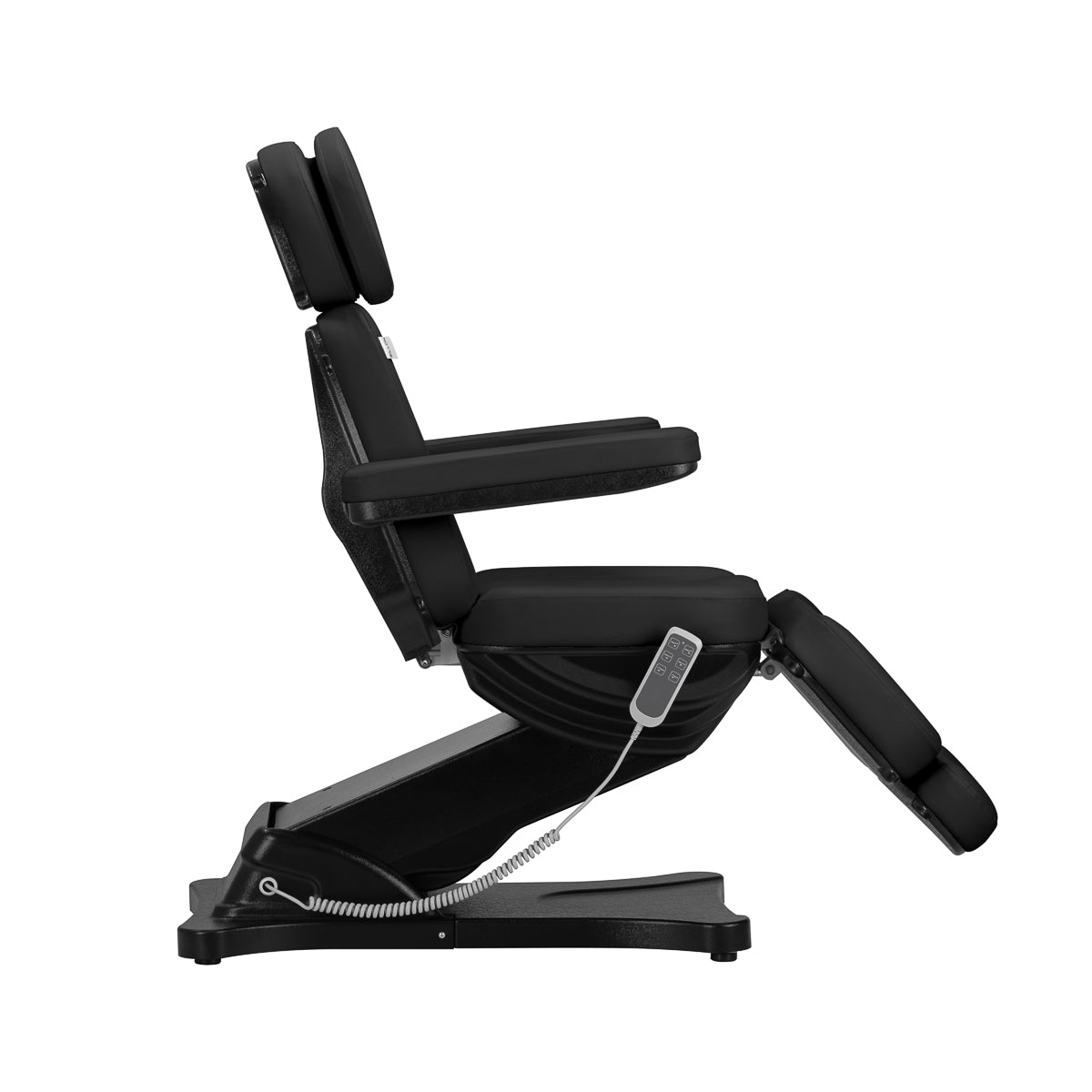 Electric cosmetic chair SILLON CLASSIC 3 motors black - BVShop