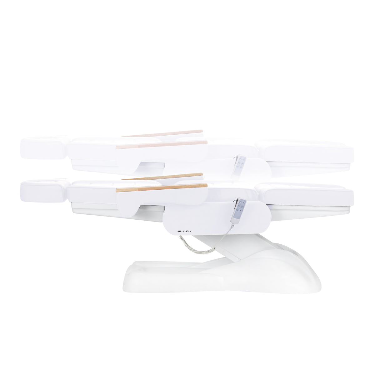 Electric cosmetic chair SILLON Lux 273b 3 motors cold white - BVShop