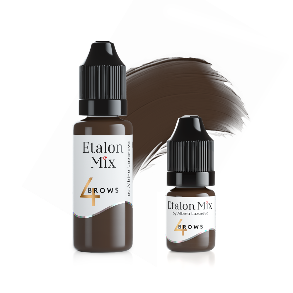 Etalon Mix Hybrid Line No.4 Light Brown Pigment 5ml/15ml - BVShop