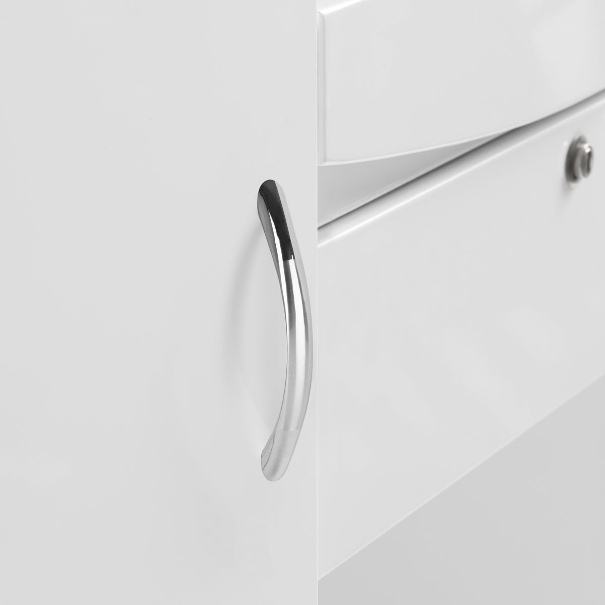 Gabbiano Reception Desk G26B White - BVShop