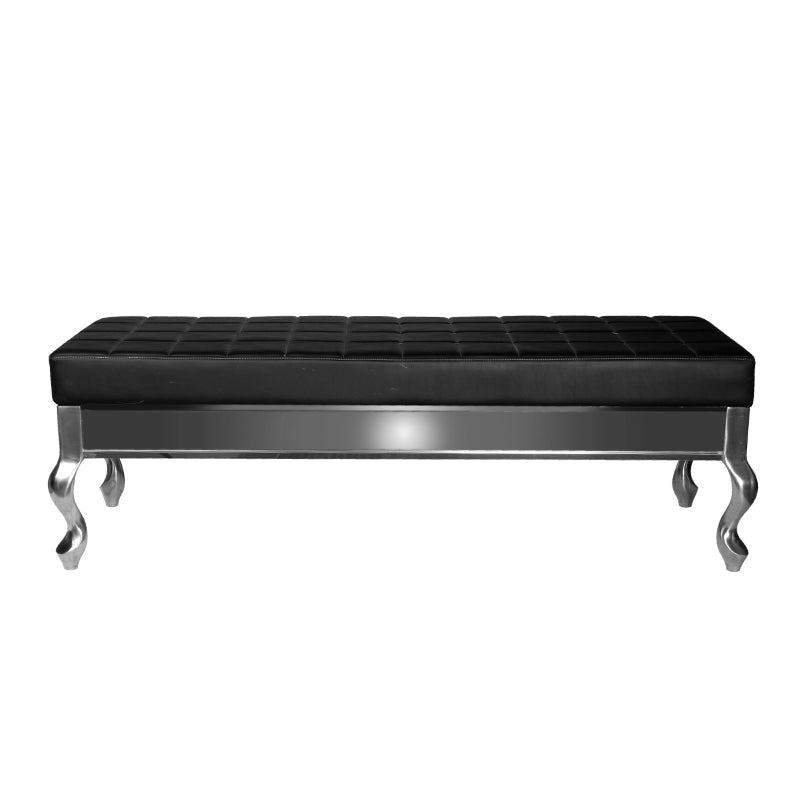 Gabbiano sofa for waiting room f011 black - BVShop
