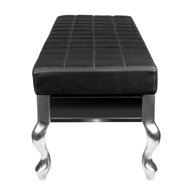 Gabbiano sofa for waiting room f011 black - BVShop