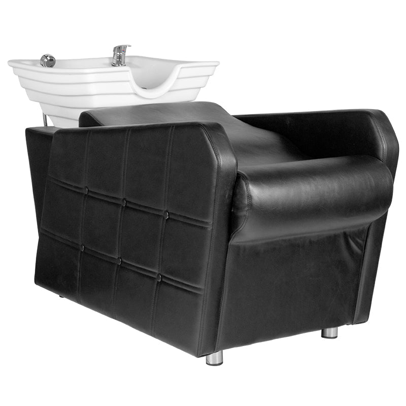 Hair system hsb07 hairdressing wash unit black - BVShop