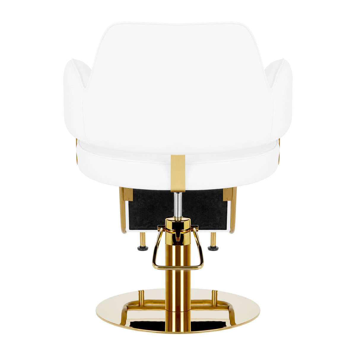 Hairdressing chair Gabbiano Linz NQ Gold White - BVShop