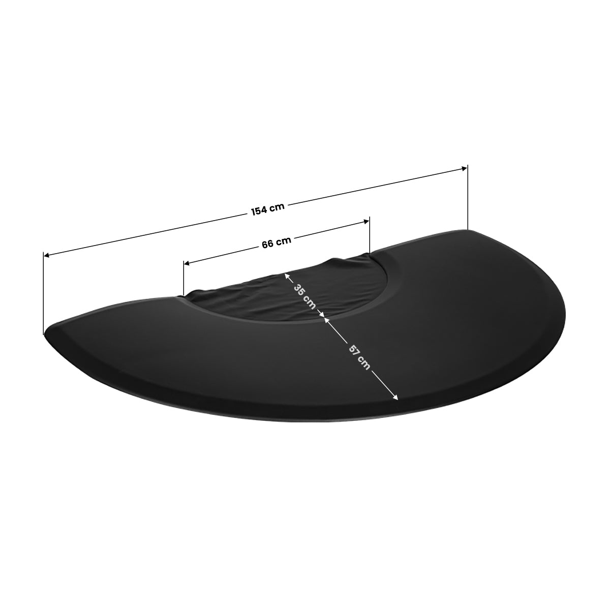Hairdressing mat under a semicircular armchair - BVShop