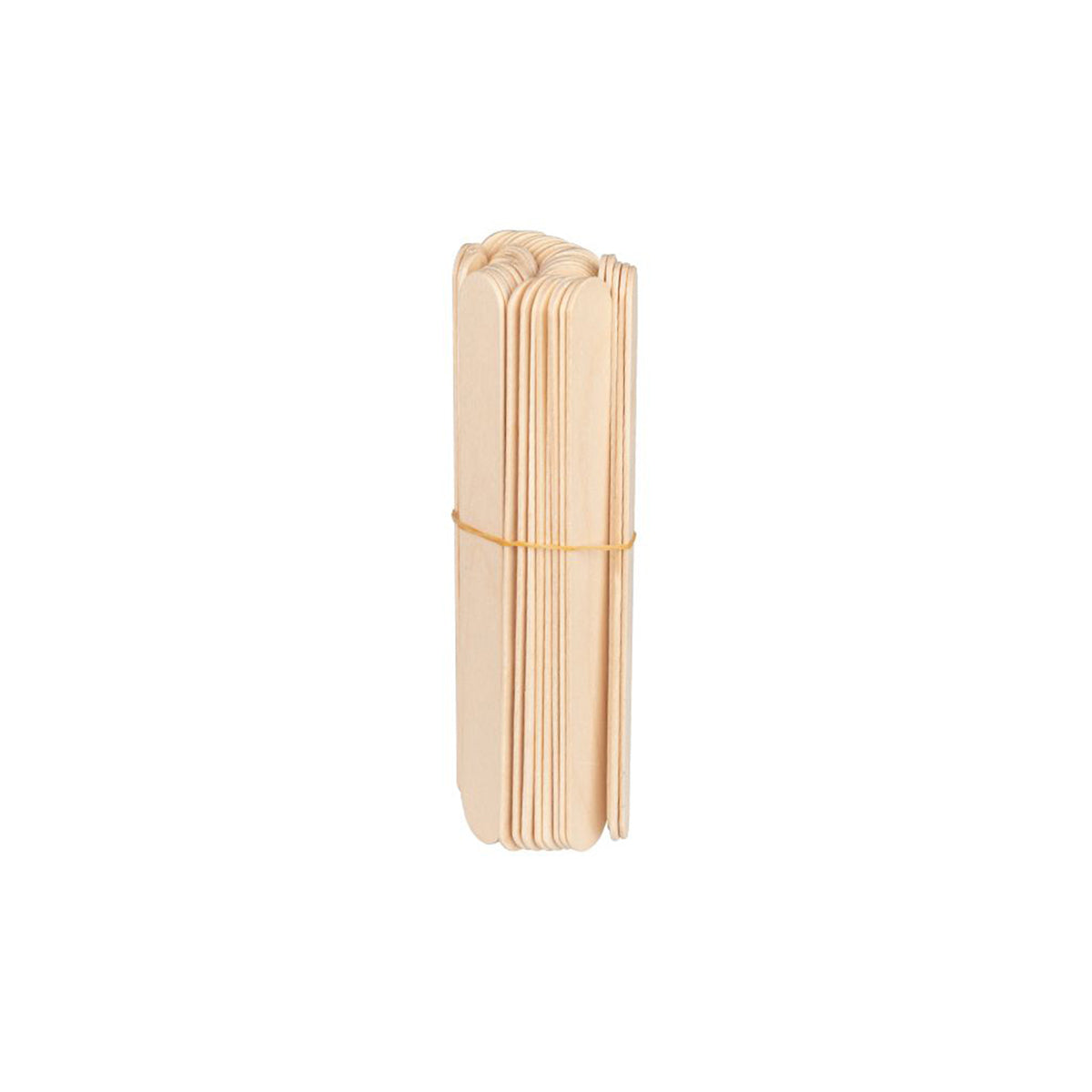 Large wooden spatula 150x18x1.8mm - 50 pieces - BVShop