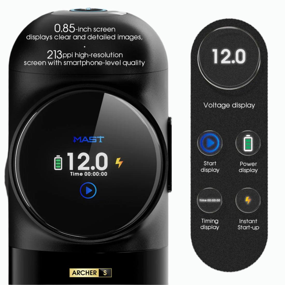 Mast Archer S Wireless Tattoo Machine - BVShop