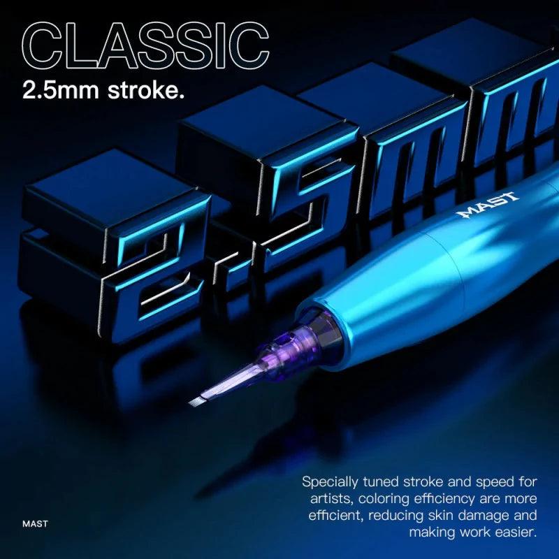 Mast P20 Wireless Purple Tattoo And PMU Machine - BVShop