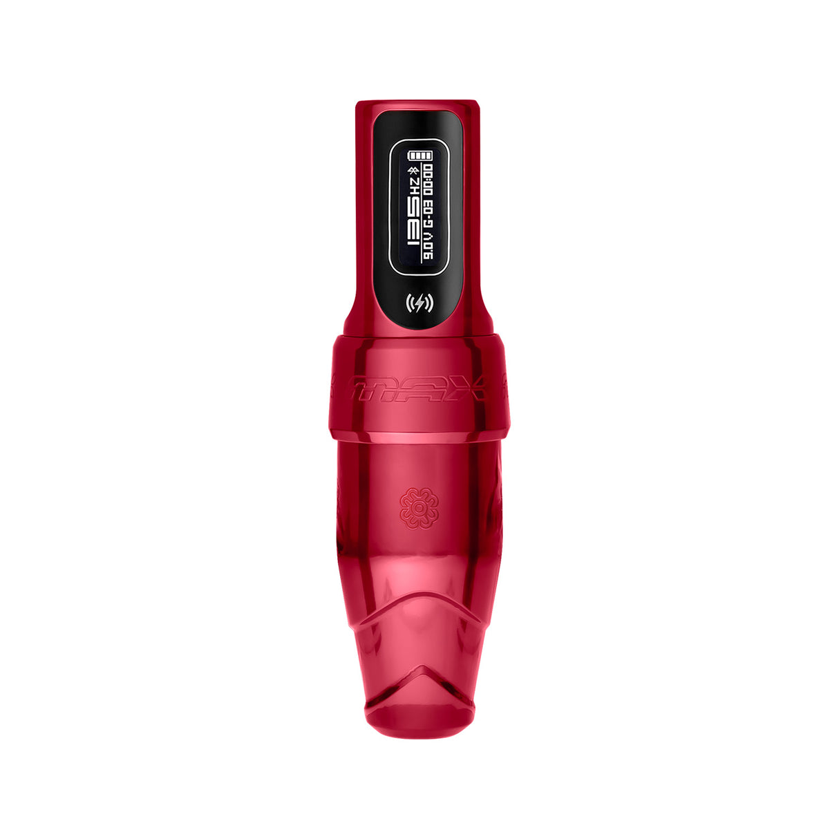 Microbeau Flux S Max con PowerBolt II simple o doble de 2.5 mm de carrera Rouge