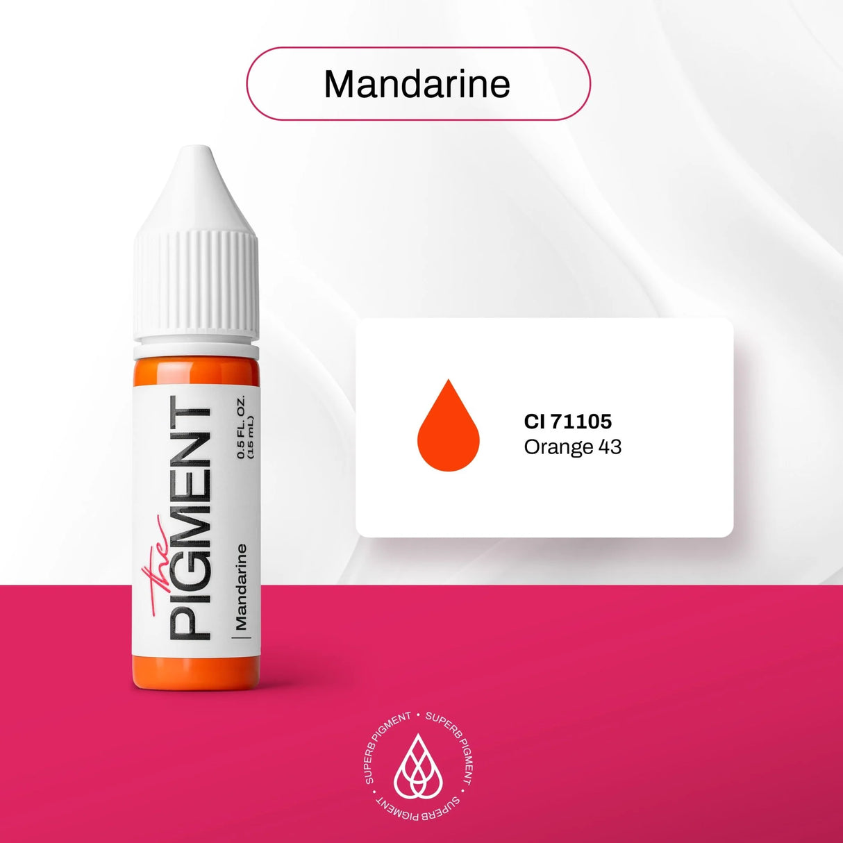 The Pigment Mandarine Corrector Pigmento(15ml)