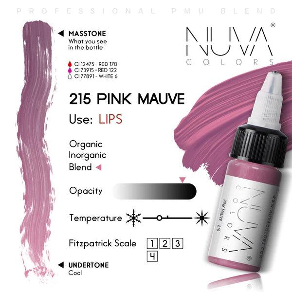 Nuva Colors Lip Pigments 215 PINK MAUVE 15ml - BVShop