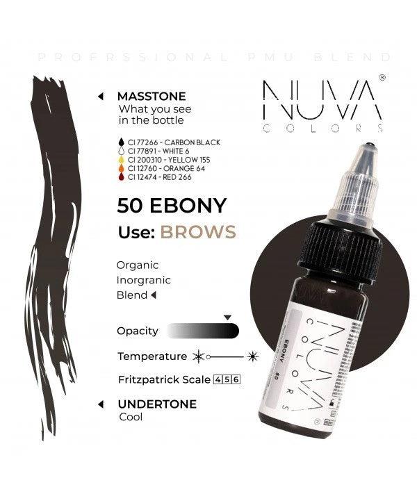 Nuva Colors Perfect Brows Set 8x15ml - BVShop