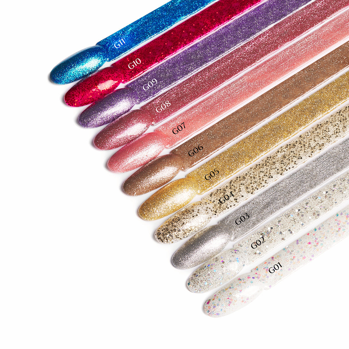 OCHO NAILS Hybrid nail polish glitter G07 -5 g - BVShop