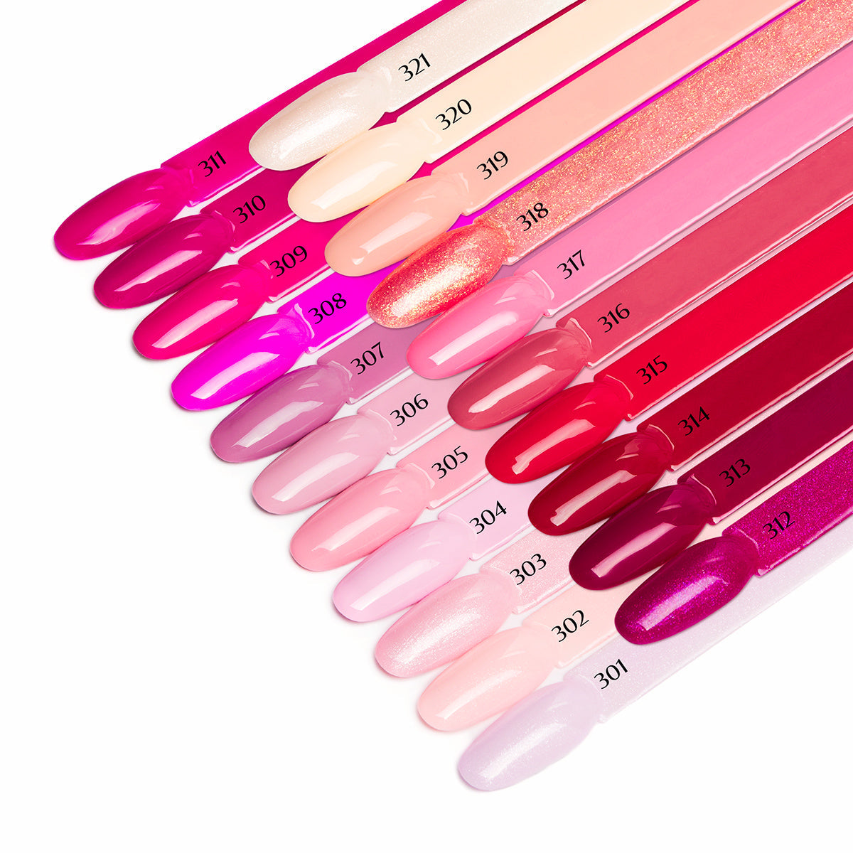 OCHO NAILS Hybrid nail polish pink 303 -5 g - BVShop