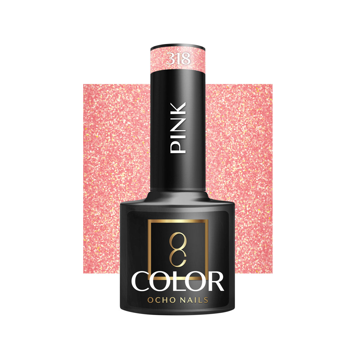 OCHO NAILS Hybrid nail polish pink 318 -5 g - BVShop
