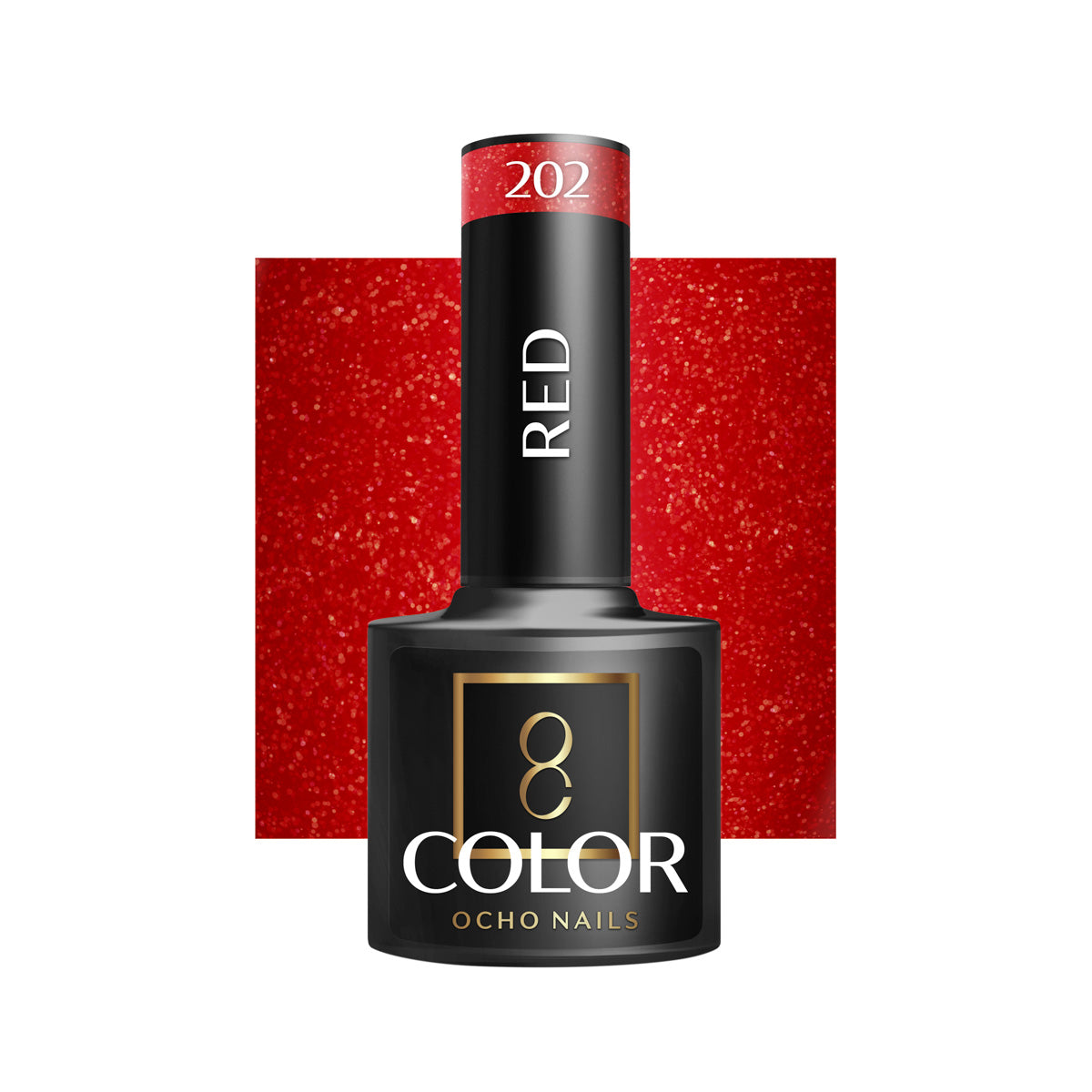 OCHO NAILS Hybrid nail polish red 202 -5 g - BVShop