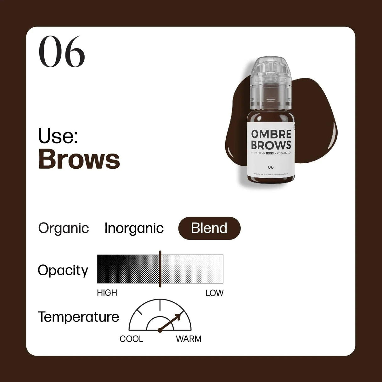 Perma Blend LUXE Ombre Brows 06 15ml - BVShop