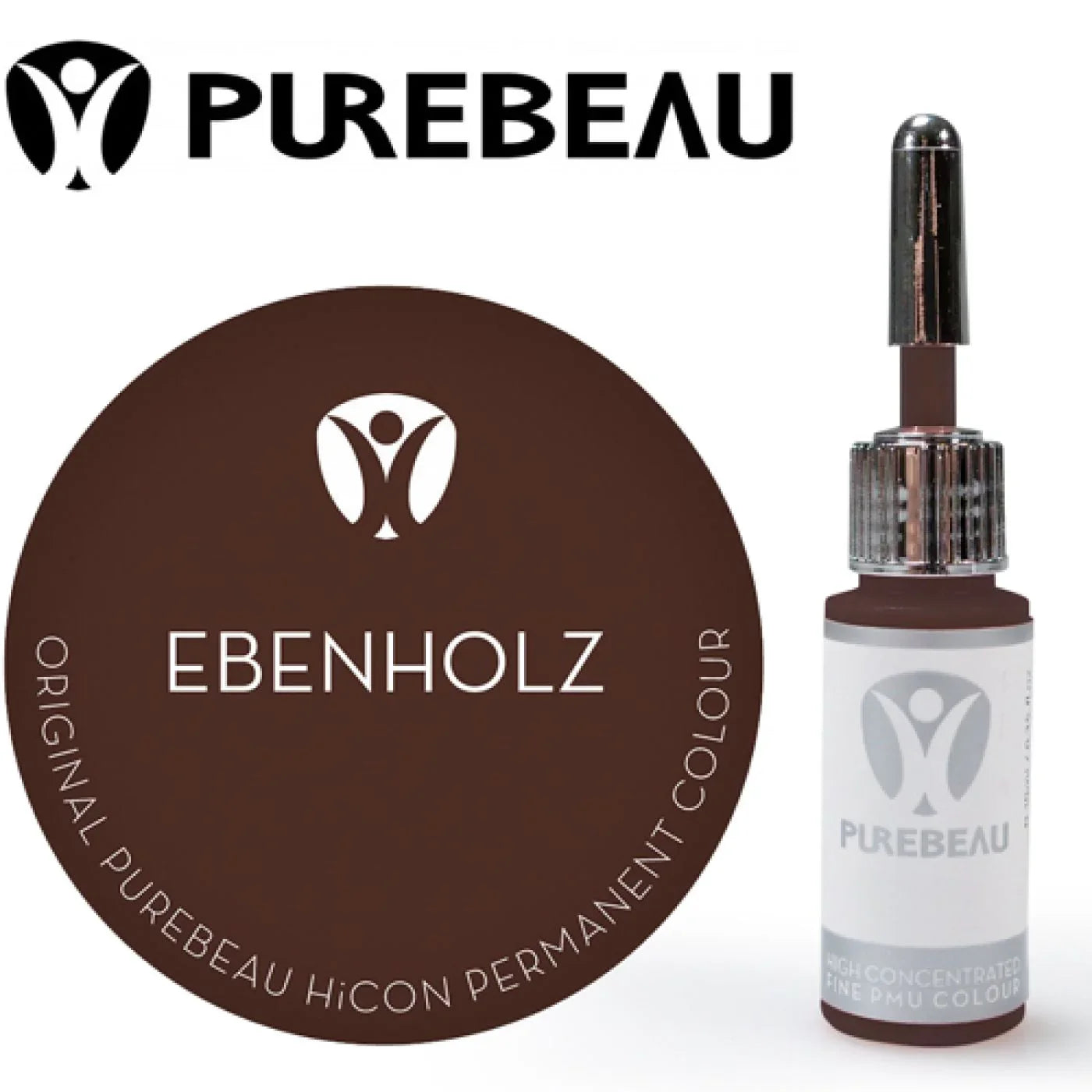 Purebeau Eyebrows Pigment Ebenholz 10ml - BVShop