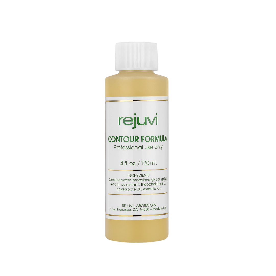 Rejuvi Contour Formula 120ml bottle professional body contouring formula