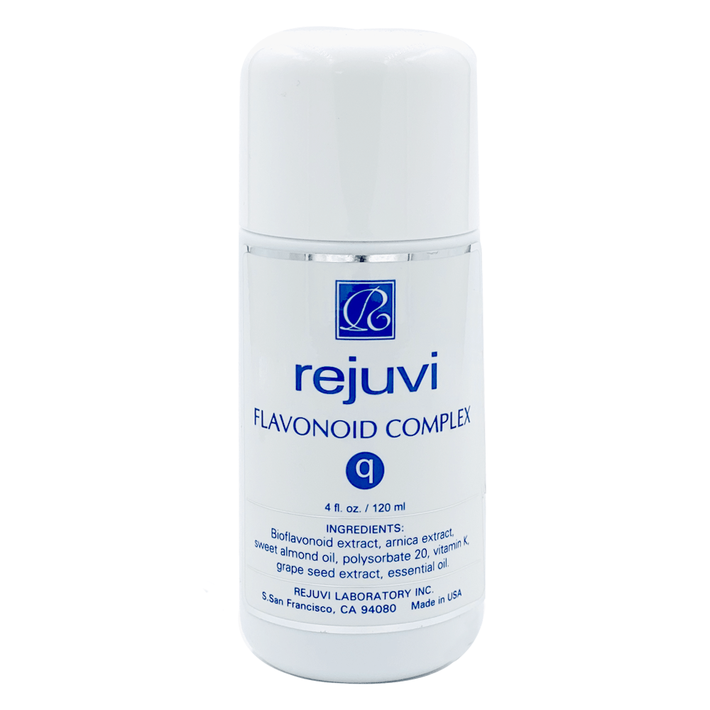 Rejuvi q Complejo De Flavonoides 120ml – Botella, etiqueta frontal