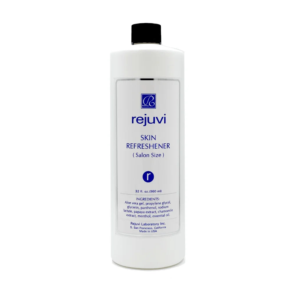 Rejuvi r Refrescante Para La Piel 960ml – Botella, etiqueta frontal