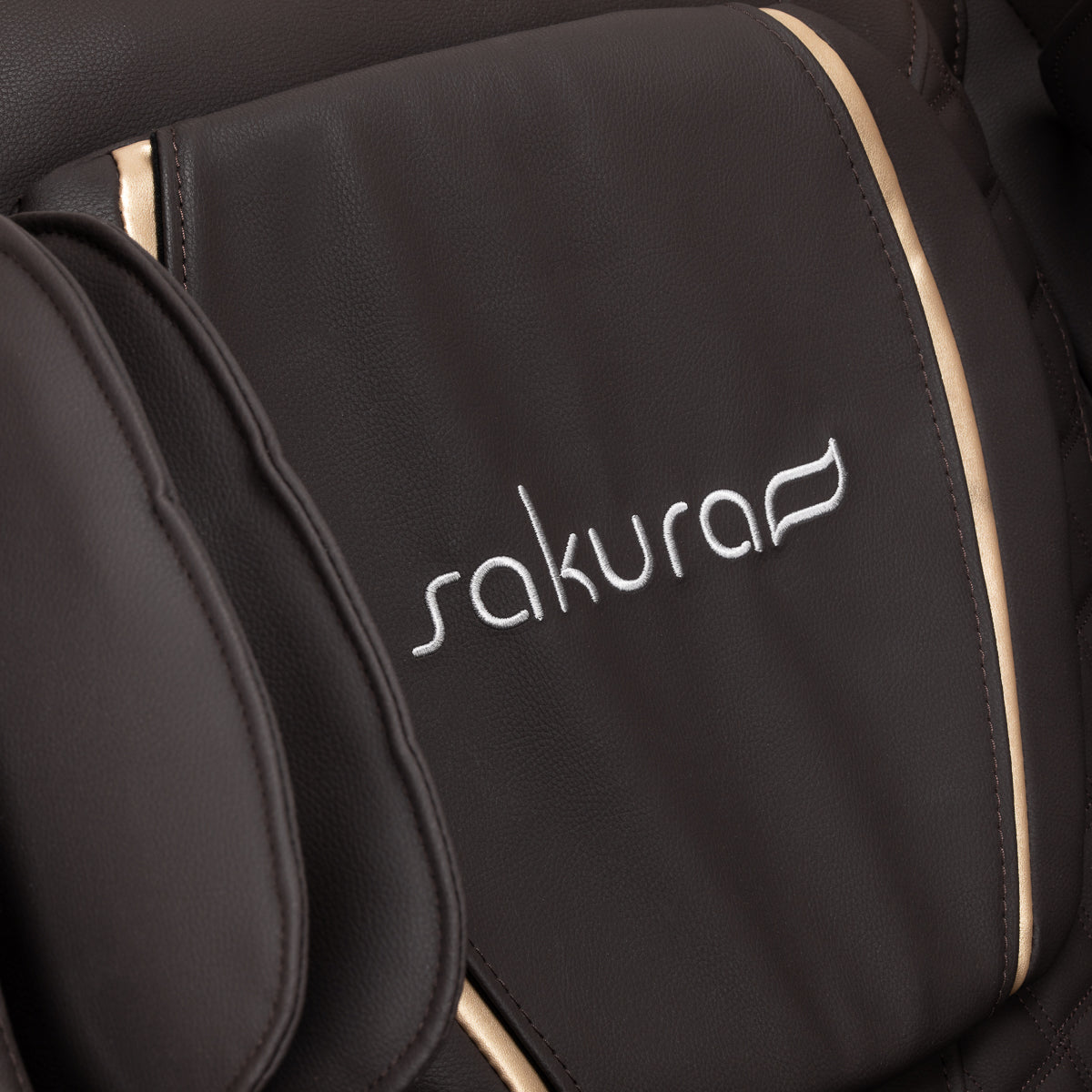Sakura massage chair 306A wooden leather - BVShop