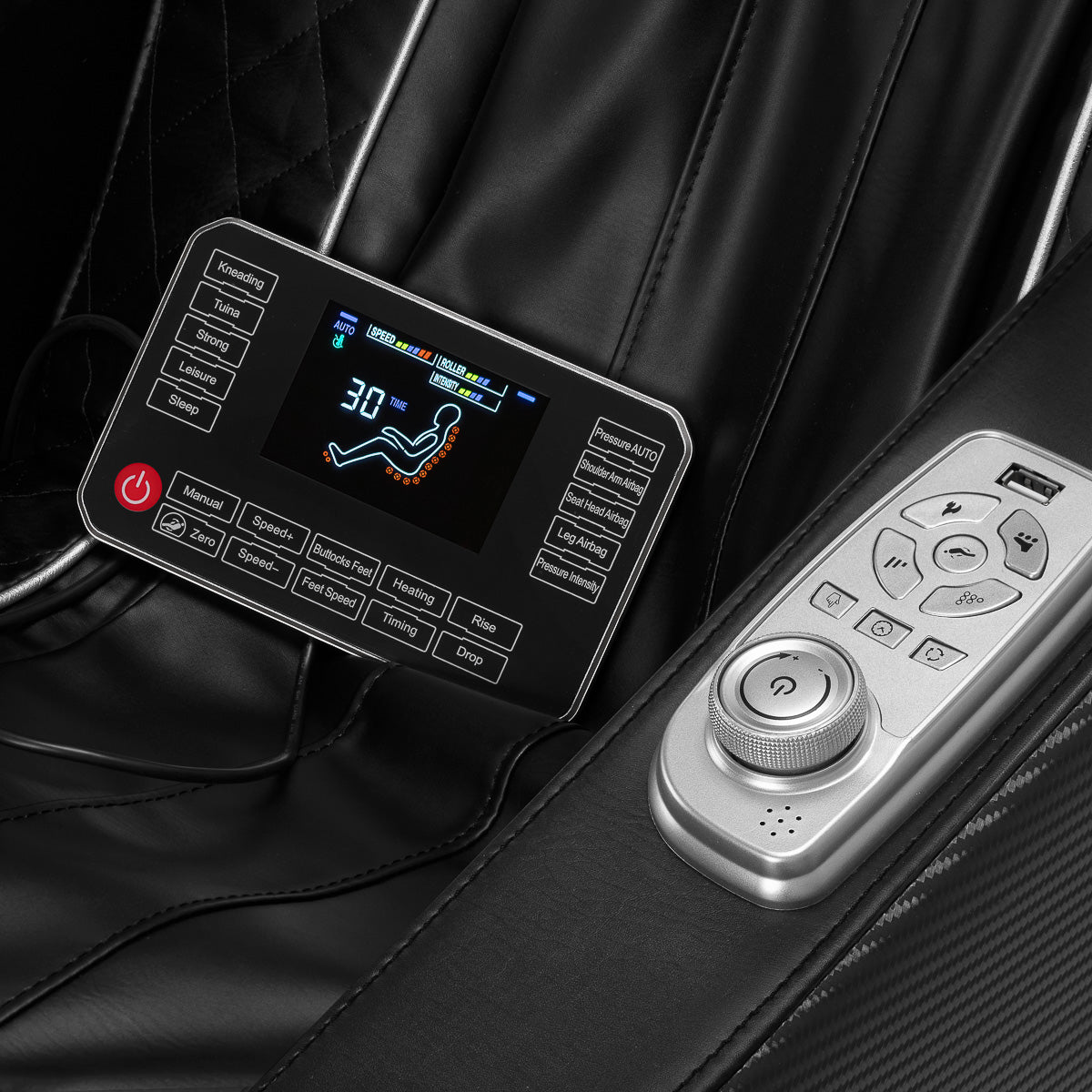 Sakura Prime 101 massage chair black - BVShop