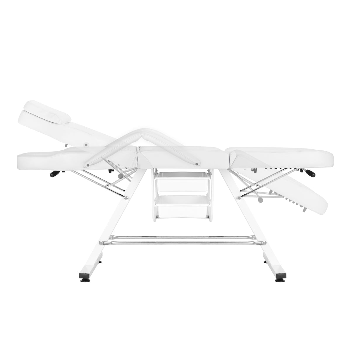 SILLON COSMETIC CHAIR WITH CUVETTES WHITE - BVShop