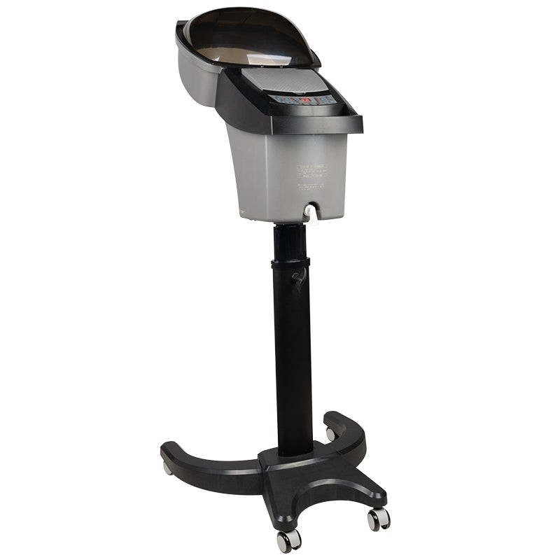 Silver standing hairdressing sauna with active ozone - BVShop