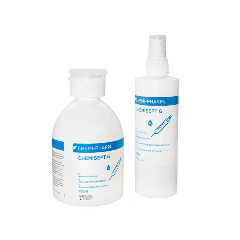 Desinfectante para piel Chemipharm Chemisept G 250ml/500ml/1000ml