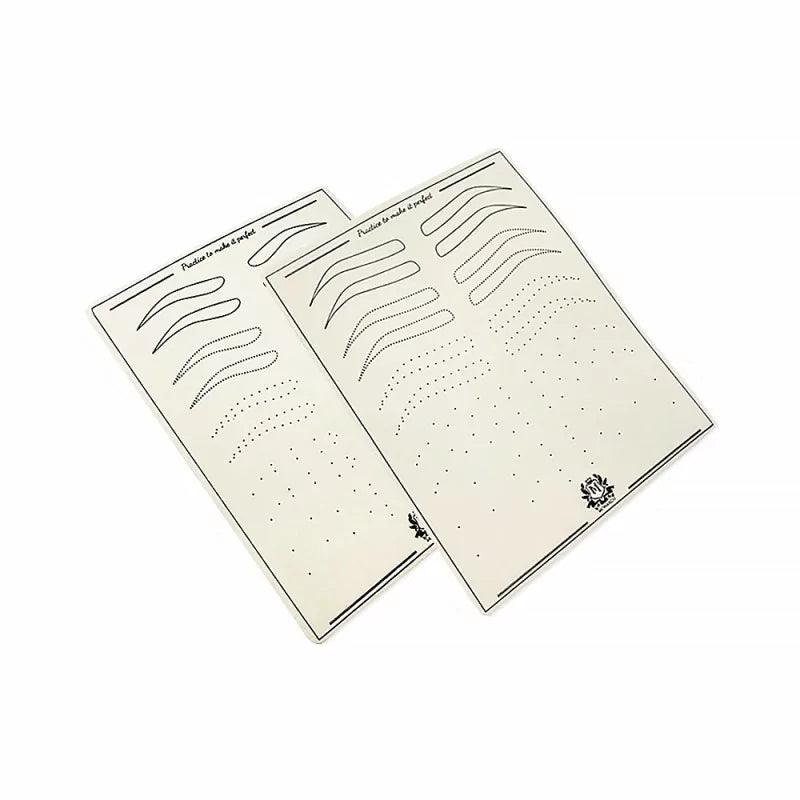 Skin Monarch Two Sides Practice Skin Eyebrows 1pcs - BVShop