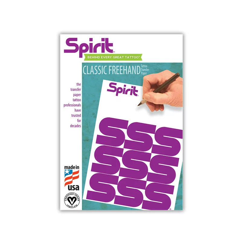 Spirit Classic Freehand Stencil Paper Tattoo Transfer - BVShop