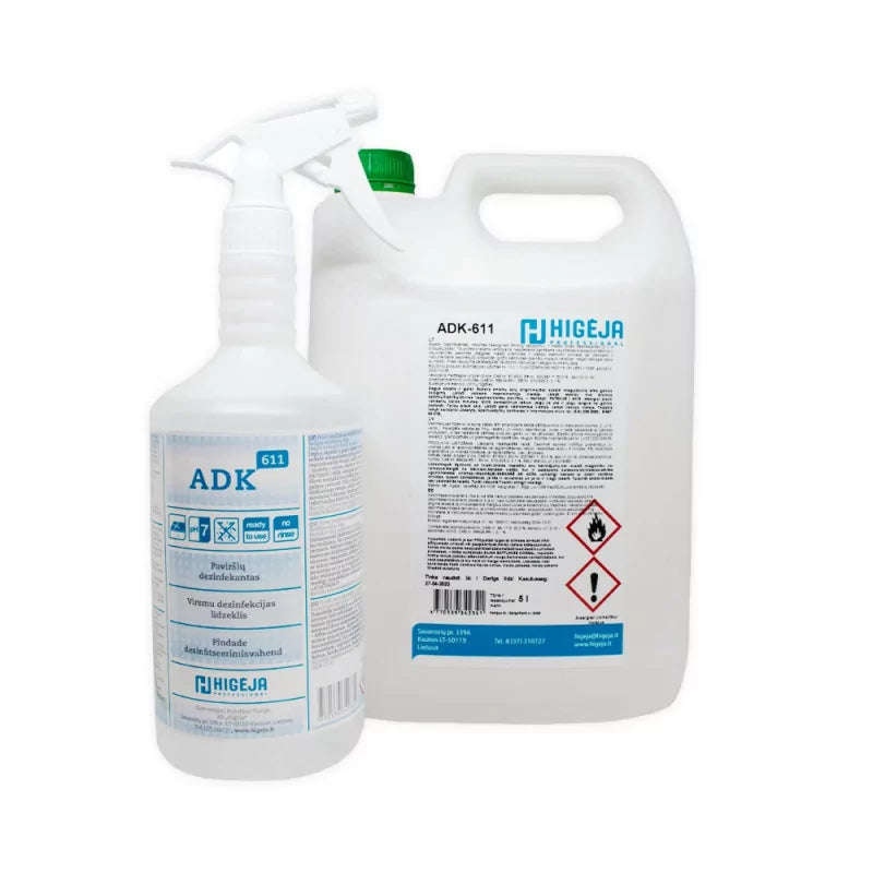 Desinfectante para Superficies y Herramientas ADK-611 1L/5L