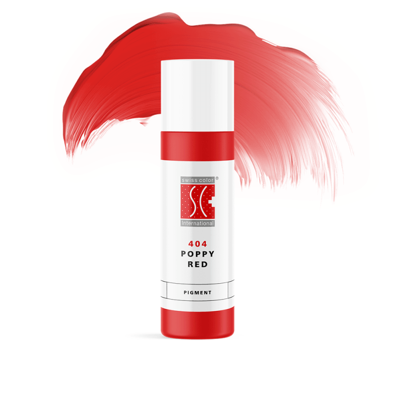 Swiss Color 404 Poppy Red Lip Pigment - BVShop