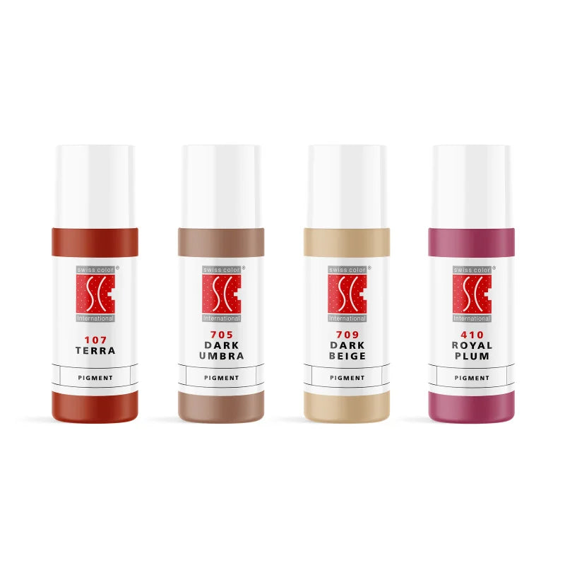 Conjunto Swiss Color para Areola Fitzpatrick I–III 4x5ml