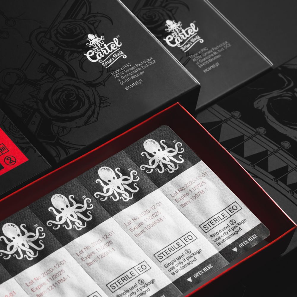 Tattoo Cartridge EL CARTEL V2 0.30 9RL Long Taper 10pcs. - BVShop