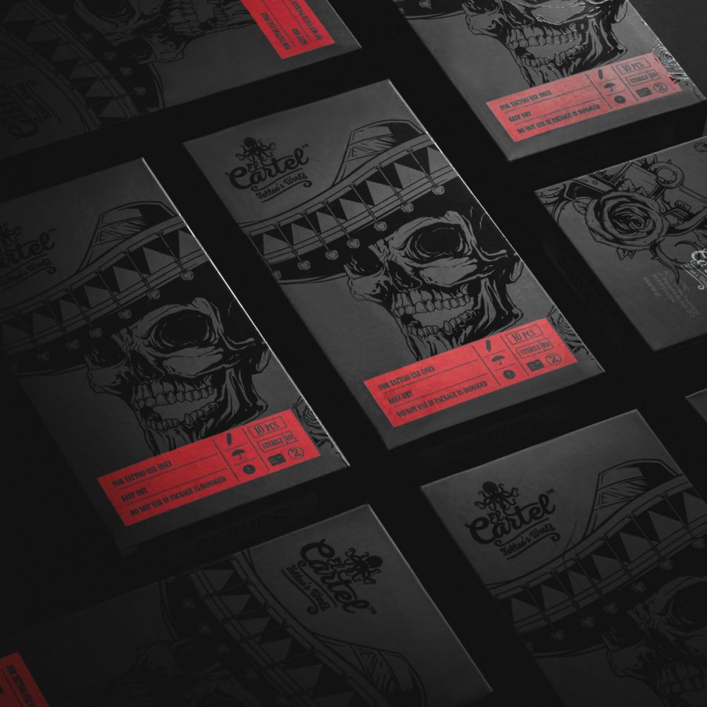 Tattoo Cartridge EL CARTEL V2 0.35 1RL Long Taper 10pcs. - BVShop