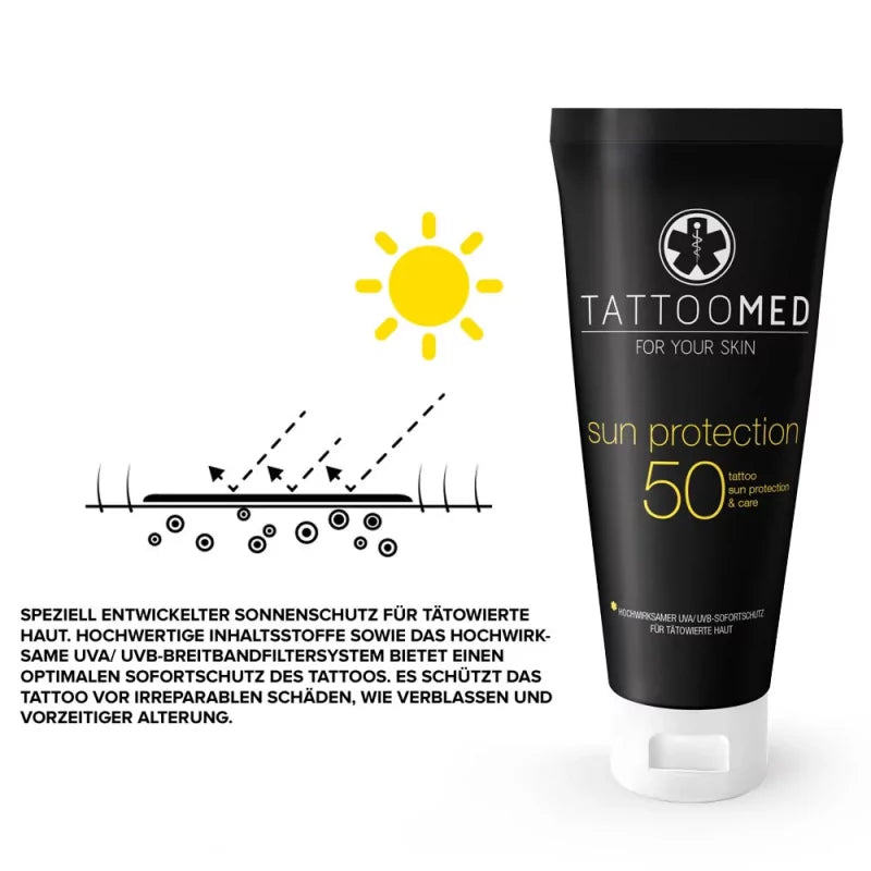 TattooMed Sun Protection SPF50 100ml - BVShop