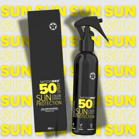 TattooMed Sun Protection SPF50 Spray 150ml - BVShop