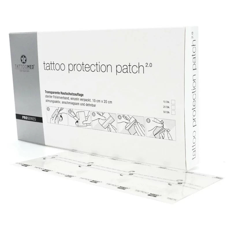 TattooMed Tattoo Protection Patch 2.0 Film 20x10cm - BVShop