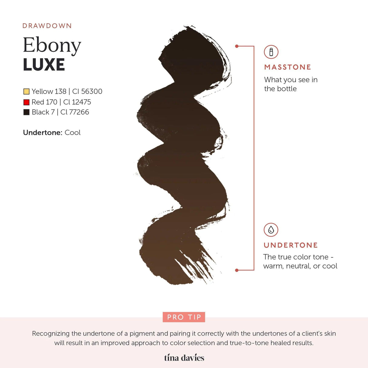 Tina Davies LUXE Ebony Pigments 15ml - BVShop