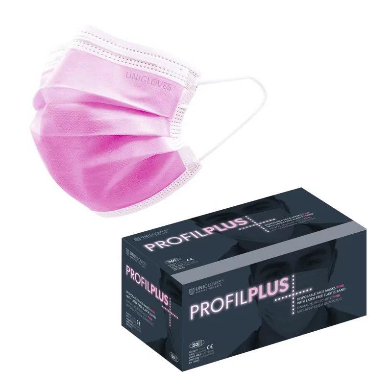 UNIGLOVES PROFIL PLUS Protective Face Mask 50pcs - BVShop