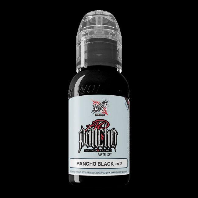 World Famous Limitless Tattoo Ink AD Pancho Black v2 30ml - BVShop